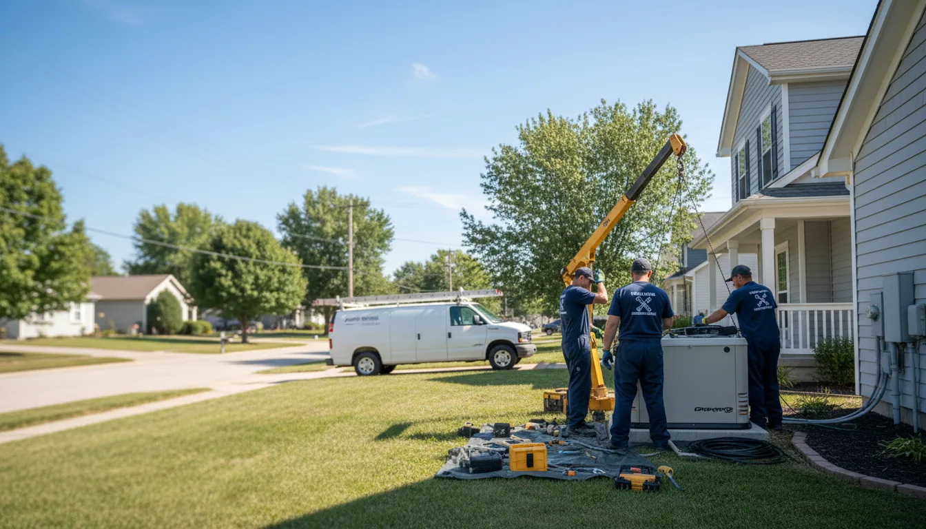 Generator Installation in Livonia, LA near me